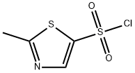 2-methyl-1,3-thiazole-5-sulfonyl chloride 구조식 이미지