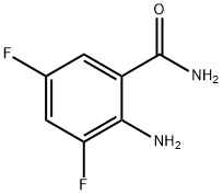 2-Amino-3,5-difluorobenzamide 구조식 이미지
