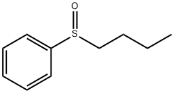 Benzene, (butylsulfinyl)- Structure
