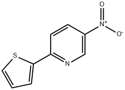 5-Nitro-2-(thiophen-2-yl)pyridine Structure