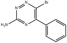 6-BROMO-5-PHENYL-1,2,4-TRIAZIN-3-AMINE Structure