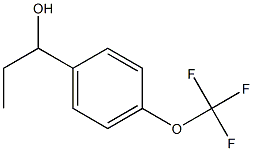 1-[4-(trifluoromethoxy)phenyl]propan-1-ol Structure