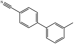 [1,1'-Biphenyl]-4-carbonitrile, 3'-methyl- Structure