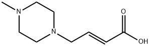 (E)-4-(4-Methylpiperazin-1-yl)but-2-enoic acid Structure