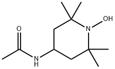 N-(1-hydroxy-2,2,6,6-tetramethylpiperidin-4-yl)acetamide Structure