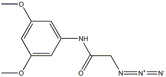 2-azido-N-(3,5-dimethoxyphenyl)acetamide 구조식 이미지