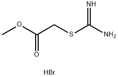 methyl 2-(carbamimidoylsulfanyl)acetate hydrobromide Structure