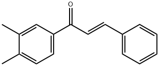 (2E)-1-(3,4-dimethylphenyl)-3-phenylprop-2-en-1-one Structure