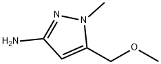 5-(Methoxymethyl)-1-methyl-pyrazol-3-amine Structure