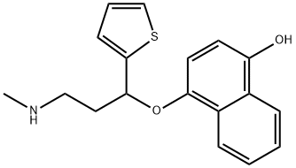 Racemic 4-Hydroxy Duloxetine-d3 Structure