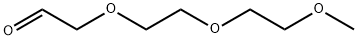 Acetaldehyde, [2-(2-methoxyethoxy)ethoxy]- Structure