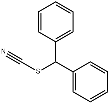 benzhydryl thiocyanate 구조식 이미지