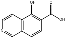 5-hydroxy-6-isoquinolinecarboxylic acid 구조식 이미지