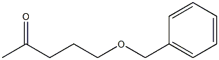 2-Pentanone,5-(phenylmethoxy)- Structure
