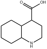 Decahydro-quinoline-4-carboxylic acid 구조식 이미지