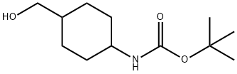 (4-Hydroxymethyl-cyclohexyl)-carbamic acid tert-butyl ester Structure