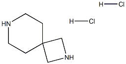 2,7-DIAZASPIRO[3.5]NONANE 2HCL 구조식 이미지