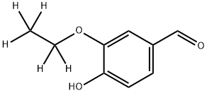 Ethyl-d5 Vanillin Structure