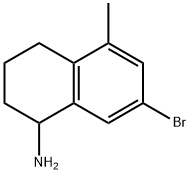 7-BROMO-5-METHYL-1,2,3,4-TETRAHYDRONAPHTHYLAMINE Structure