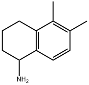 5,6-DIMETHYL-1,2,3,4-TETRAHYDRONAPHTHALEN-1-AMINE Structure