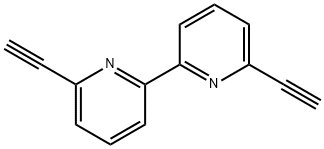 2-ethynyl-6-(6-ethynylpyridin-2-yl)pyridine 구조식 이미지