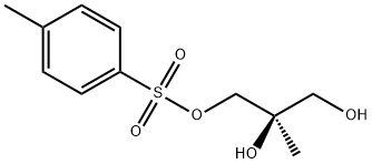 (R)-2,3-dihydroxy-2-methylpropyl 4-methylbenzenesulfonate Structure