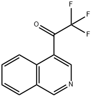 2,2,2-trifluoro-1-(isoquinolin-4-yl)ethanone Structure