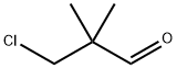 Propanal, 3-chloro-2,2-dimethyl- Structure