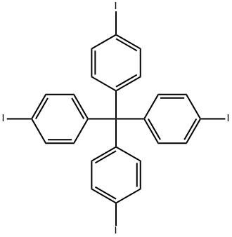 Benzene, 1,1',1'',1'''-methanetetrayltetrakis[4-iodo- Structure