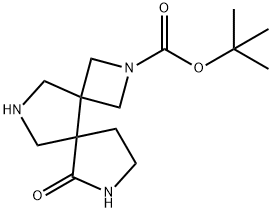 6-Oxo-2,7,11-Triaza-Dispiro[3.0.4.3]Dodecane-2-Carboxylic Acid Tert-Butyl Ester Structure