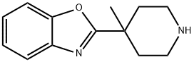 2-(4-Methylpiperidin-4-yl)benzo[d]oxazole Structure