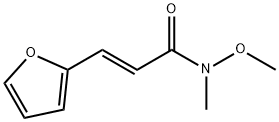 (2E)-3-(furan-2-yl)-N-methoxy-N-methylprop-2-enamide Structure