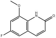 6-fluoro-8-methoxy-1,2-dihydroquinolin-2-one Structure