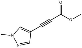 methyl 3-(1-methyl-1H-pyrazol-4-yl)prop-2-ynoate Structure