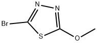 2-bromo-5-methoxy-1,3,4-thiadiazole Structure