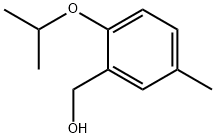 (5-Methyl-2-propan-2-yloxyphenyl)methanol 구조식 이미지