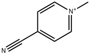 Pyridinium, 4-cyano-1-methyl- 구조식 이미지