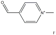 4-formyl-1-methylpyridin-1-ium iodide Structure