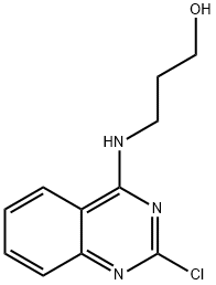 3-(2-Chloro-quinazolin-4-ylamino)-propan-1-ol Structure