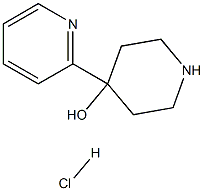 4-(Pyridin-2-yl)piperidin-4-ol hydrochloride Structure