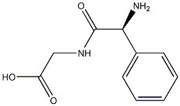 Glycine, N-(L-2-phenylglycyl)- Structure