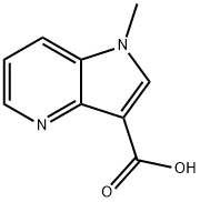 1-Methyl-1h-pyrrolo[3,2-b]pyridine-3-carboxylic acid Structure