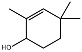 2-Cyclohexen-1-ol, 2,4,4-trimethyl- 구조식 이미지