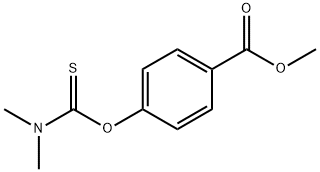 methyl 4-(dimethylthiocarbamoyloxy)benzoate 구조식 이미지