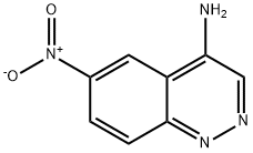 6-Nitrocinnolin-4-amine 구조식 이미지