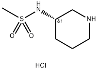 (S)-N-(Piperidin-3-yl)methanesulfonamidehydrochloride 구조식 이미지