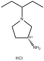 (R)-1-(Pentan-3-yl)pyrrolidin-3-amine dihydrochloride Structure