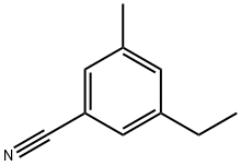 3-ethyl-5-methylbenzonitrile Structure