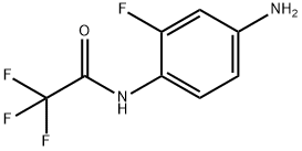 N-(4-AMINO-2-FLUOROPHENYL)-2,2,2-TRIFLUOROACETAMIDE 구조식 이미지