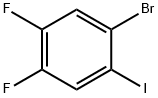 1-Bromo-4,5-difluoro-2-iodobenzene Structure